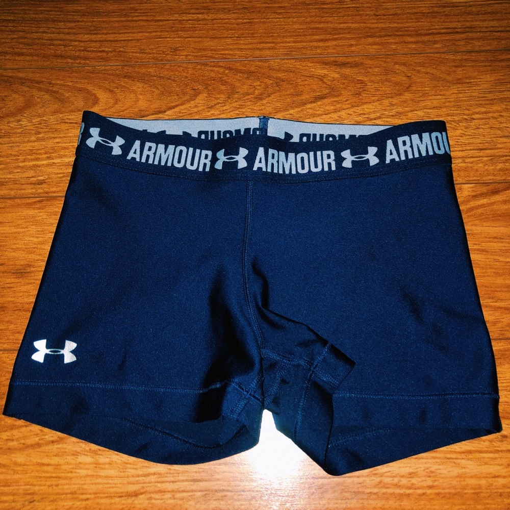blue under armour spandex - size xs (EUC)